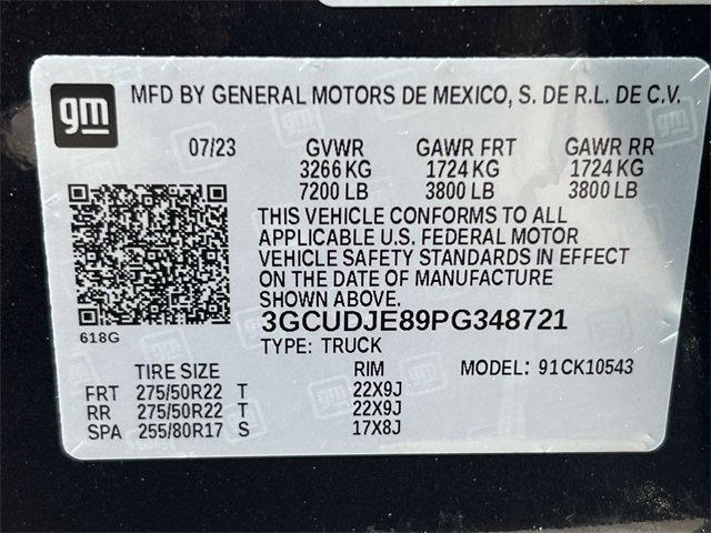 Used 2023 Chevrolet Silverado 1500 High Country w/ High Country Premium Package image 33