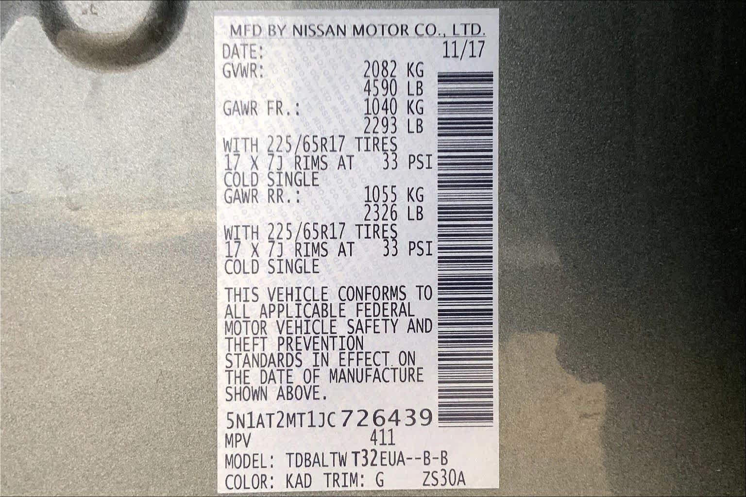 Used 2018 Nissan Rogue SV w/ Premium Package FWD image 36