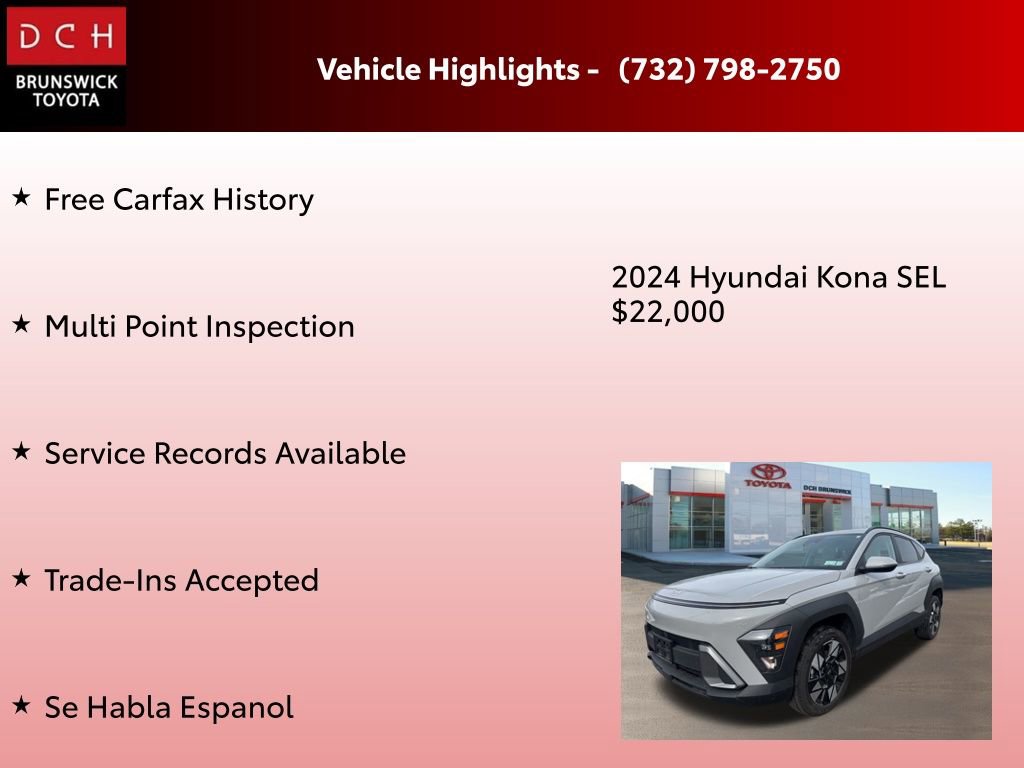 Used 2024 Hyundai Kona SEL w/ Convenience Package image 4