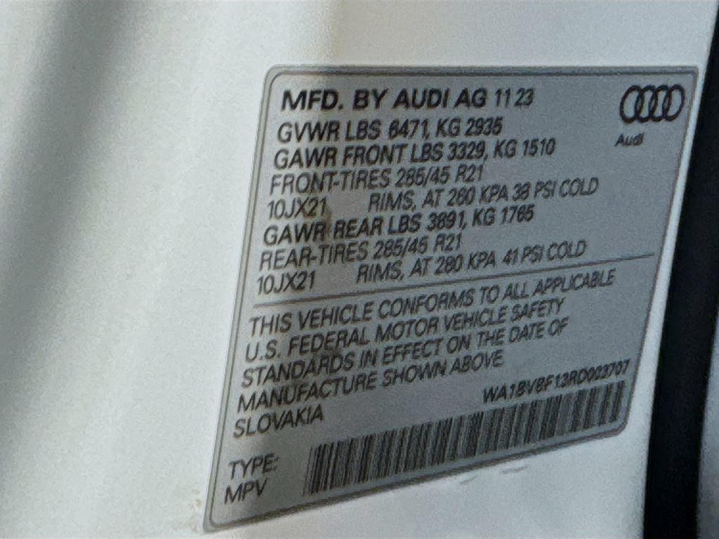 Used 2024 Audi Q8 Premium Plus w/ Premium Plus Package AWD/4WD image 43