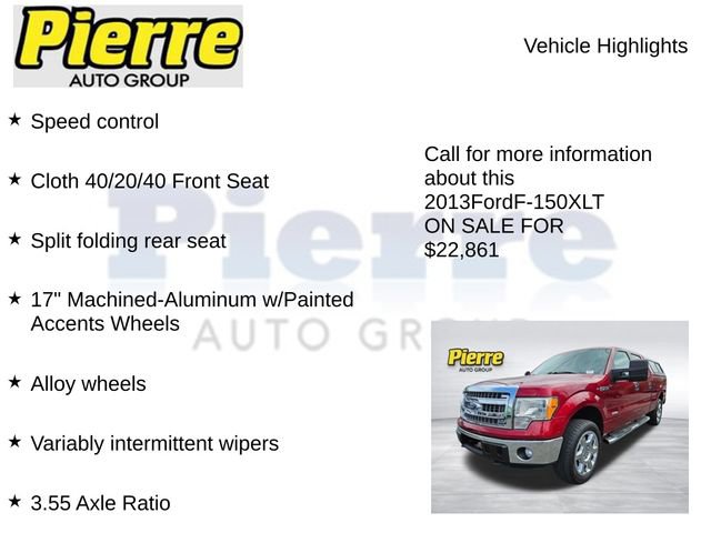 Used 2013 Ford F150 XLT w/ Luxury Equipment Group AWD/4WD image 13