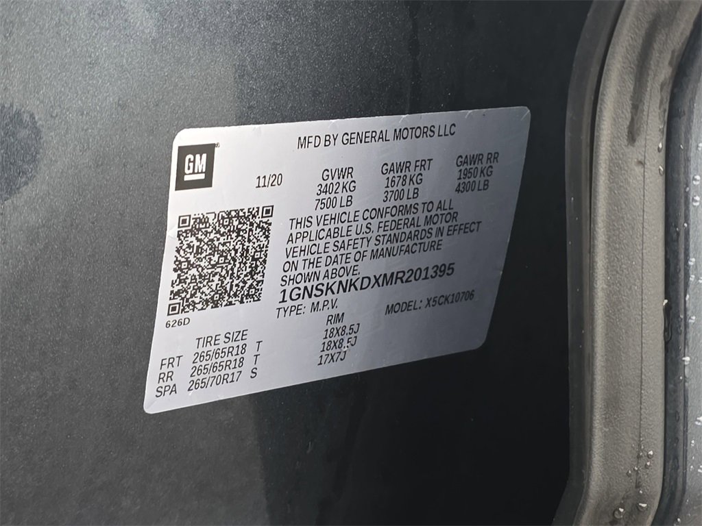 Used 2021 Chevrolet Tahoe LT image 41