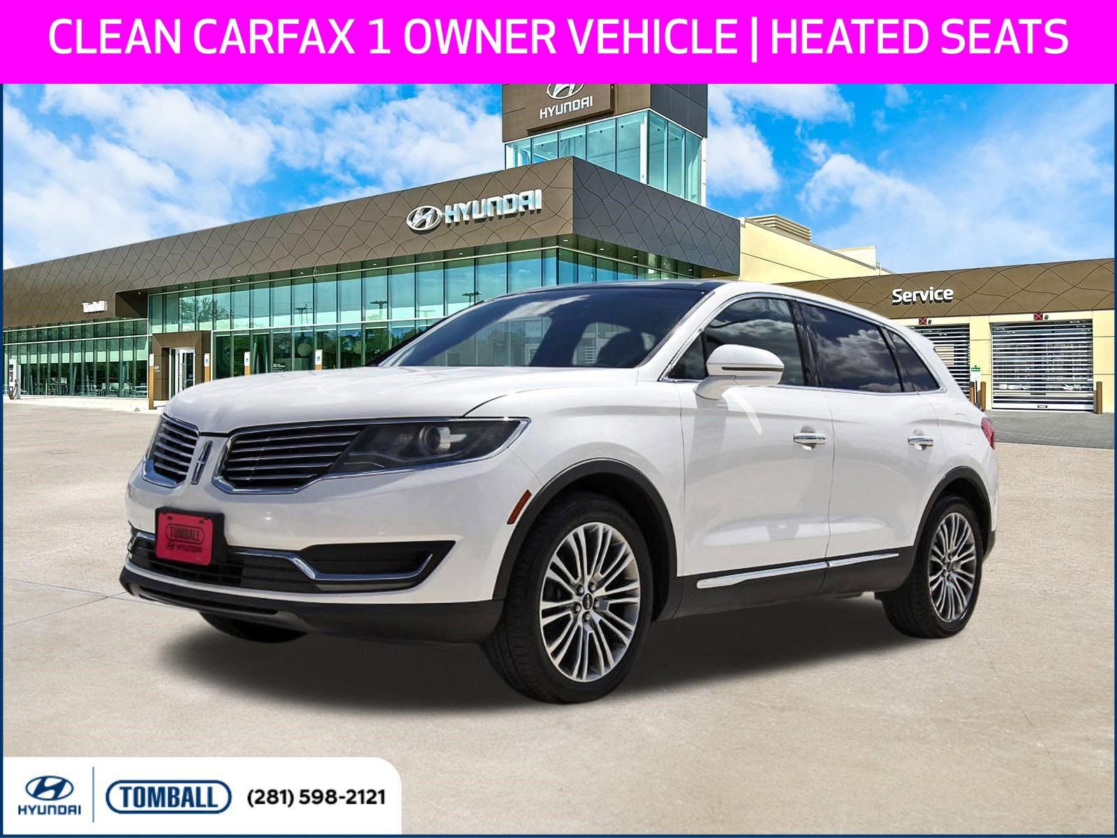Used 2017 Lincoln MKX Reserve w/ Lincoln MKX Climate Package