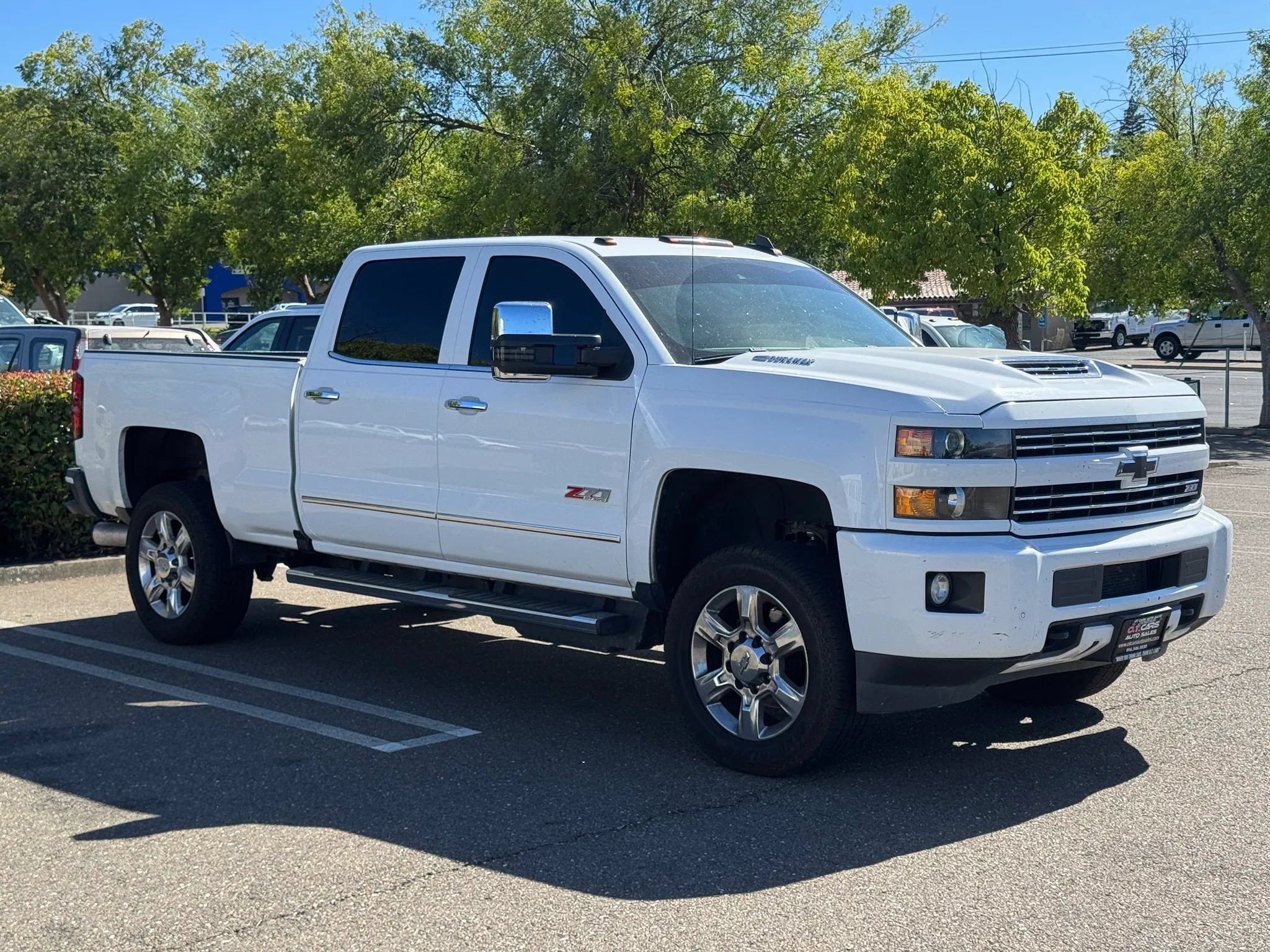 Used 2018 Chevrolet Silverado 2500 LTZ w/ Duramax Plus Package AWD/4WD image 3
