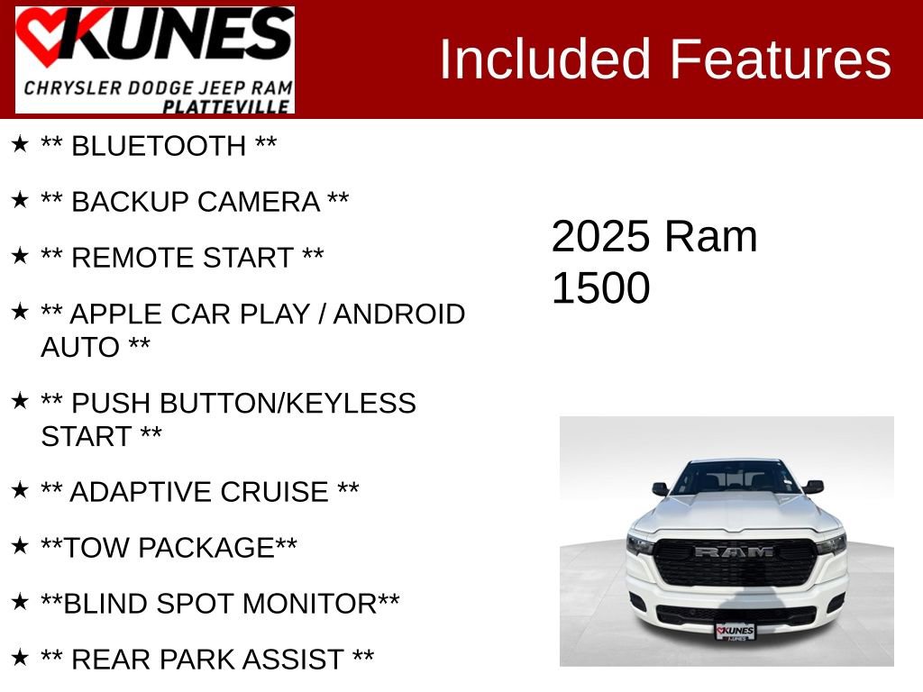 Used 2025 RAM 1500 Big Horn AWD/4WD image 2