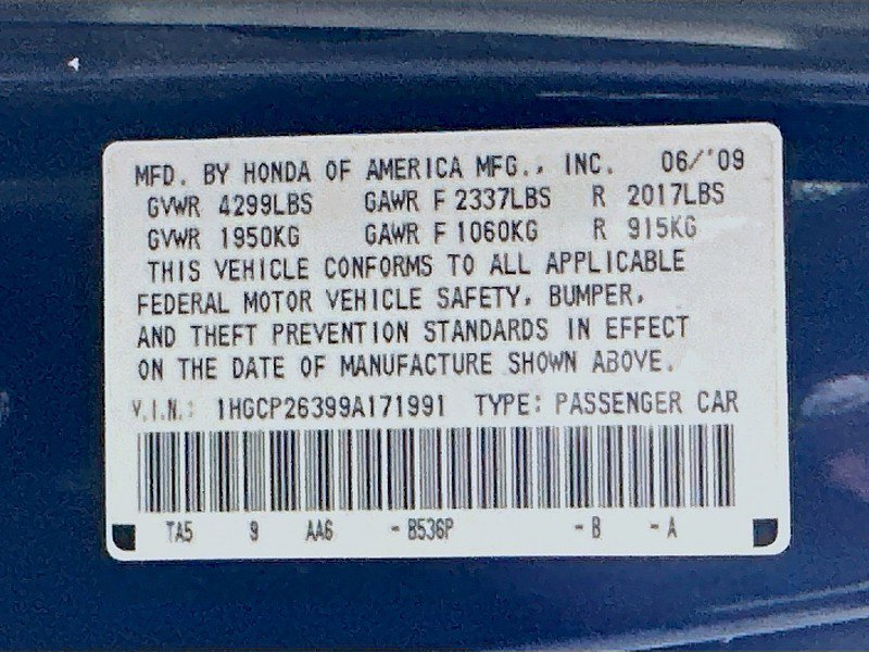 Used 2009 Honda Accord LX image 27