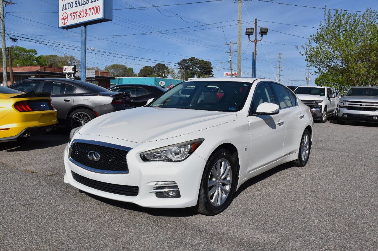 Used 2015 INFINITI Q50 Premium w/ Navigation Package AWD/4WD image 1