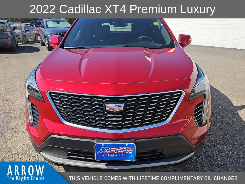 Used 2022 Cadillac XT4 Premium Luxury w/ Cold Weather Package FWD image 3