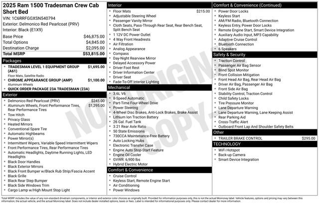 Certified 2025 RAM 1500 Tradesman image 4