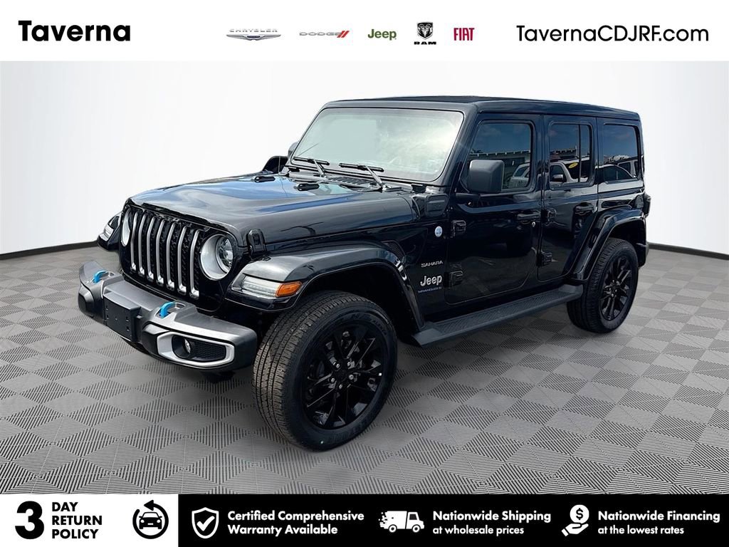 Used 2023 Jeep Wrangler Unlimited Sahara w/ Cold Weather Group AWD/4WD image 1