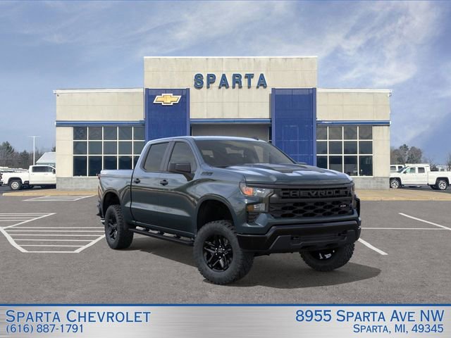 New 2026 Chevrolet Silverado 1500 Custom Trail Boss w/ Dark Appearance Package image 1