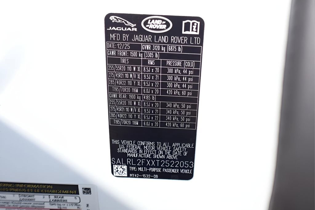 New 2026 Land Rover Discovery Dynamic SE AWD/4WD image 29