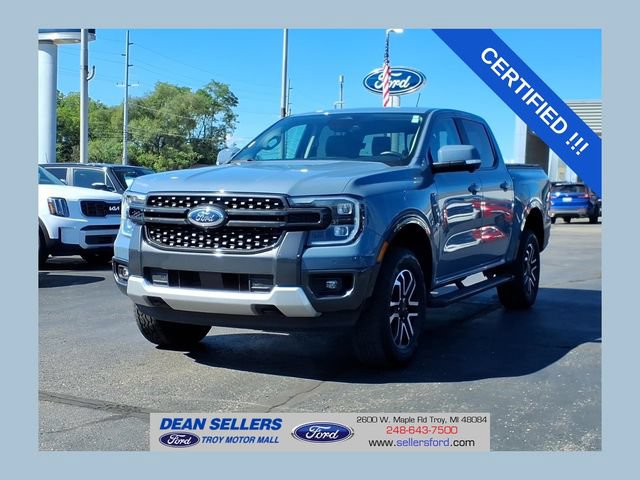 Certified 2024 Ford Ranger Lariat