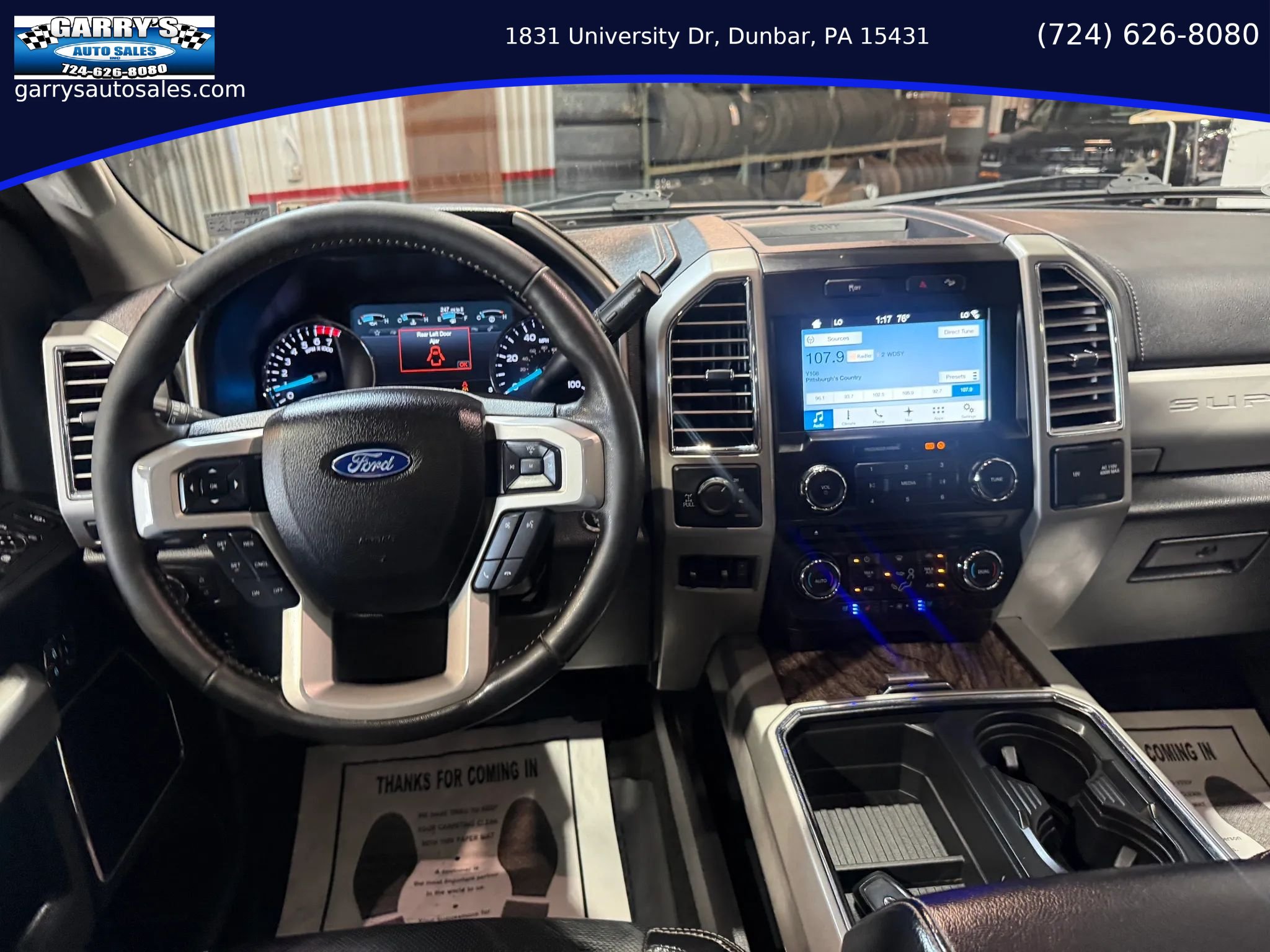 Used 2017 Ford F250 Lariat w/ Lariat Ultimate Package AWD/4WD image 15