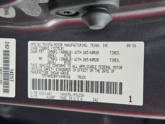 New 2026 Toyota Tundra Platinum AWD/4WD image 17