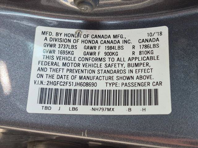 Used 2018 Honda Civic LX image 20