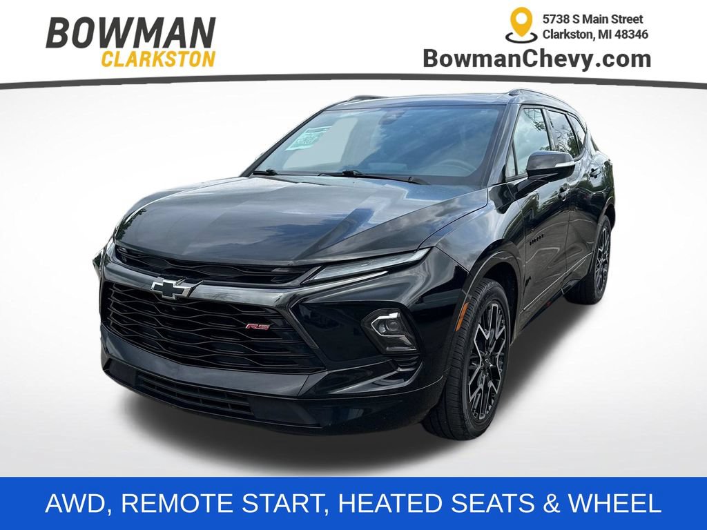 Used 2024 Chevrolet Blazer RS w/ Driver Confidence II Package AWD/4WD image 1