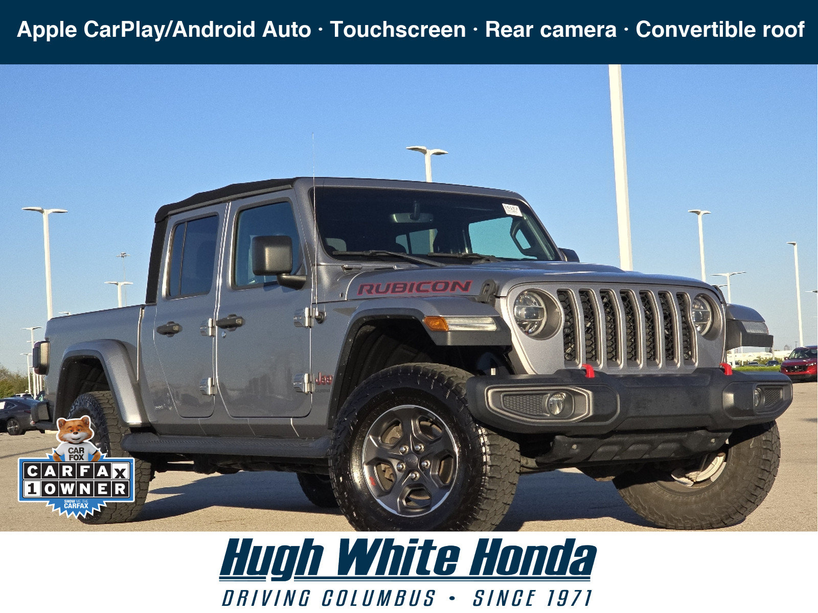 Used 2020 Jeep Gladiator Rubicon AWD/4WD image 1