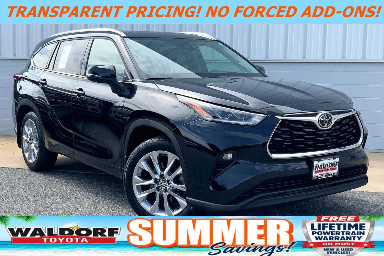 Used 2026 Toyota Highlander Limited AWD/4WD image 1