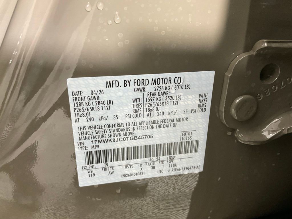 New 2026 Ford Explorer Tremor AWD/4WD image 28
