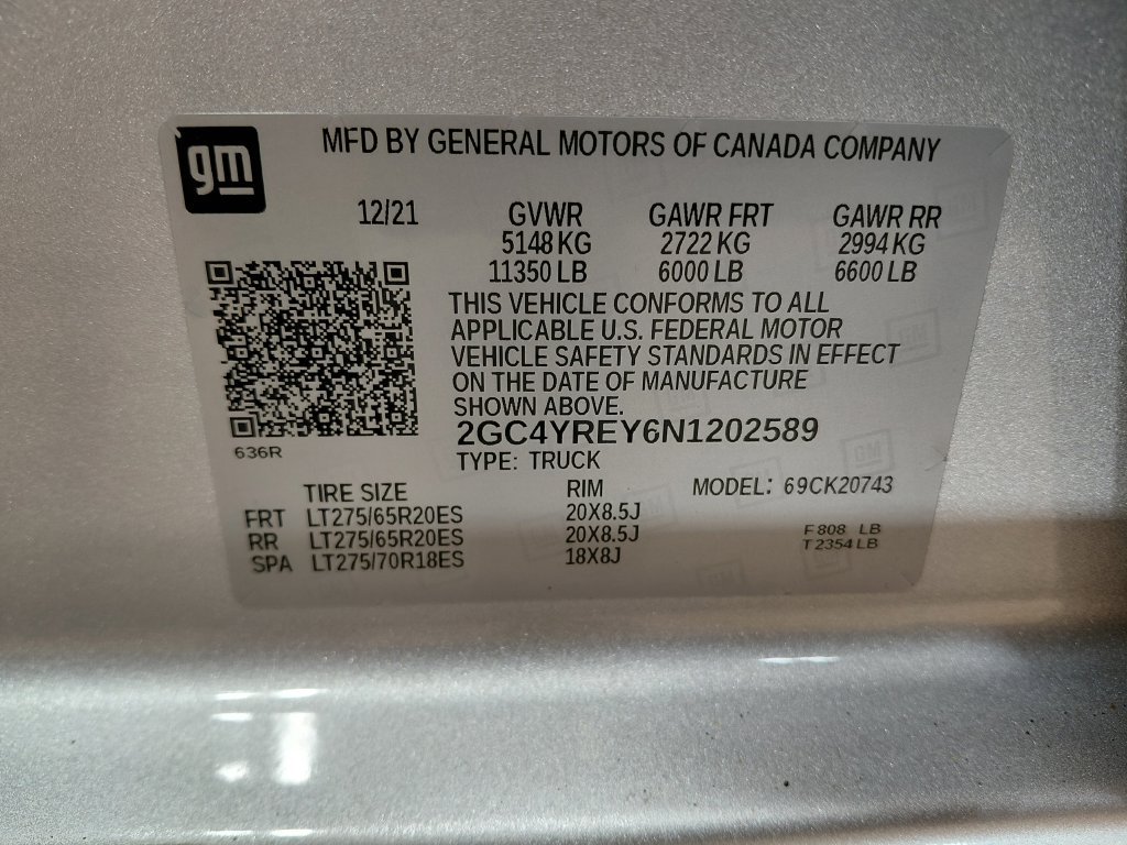 Used 2022 Chevrolet Silverado 2500 High Country AWD/4WD image 4