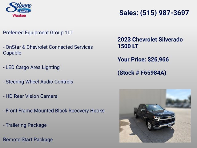 Used 2023 Chevrolet Silverado 1500 LT AWD/4WD image 28