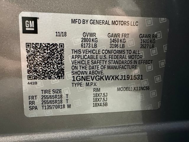 Used 2019 Chevrolet Traverse LT w/ LPO, Floor Liner Package AWD/4WD image 29