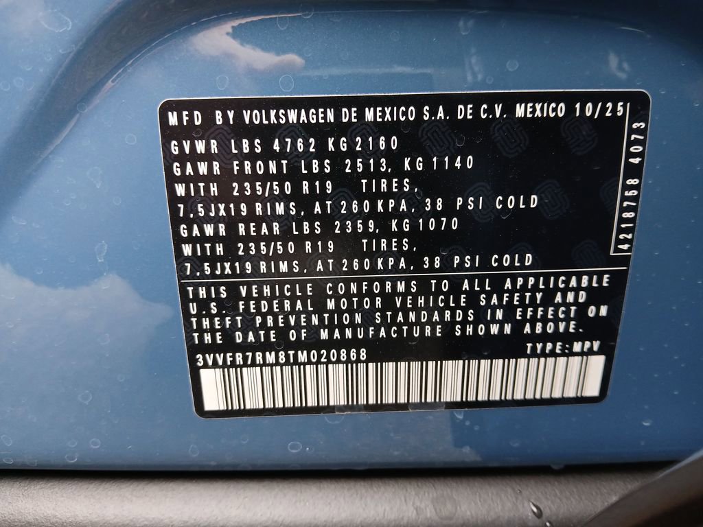 Used 2026 Volkswagen Tiguan SE image 28