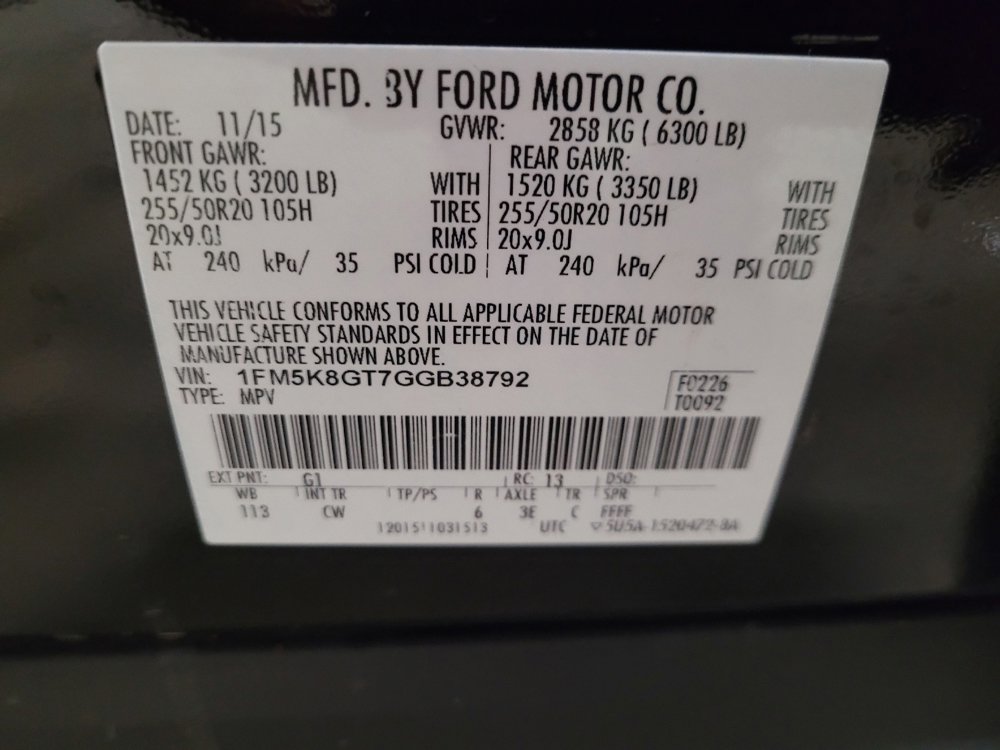 Used 2016 Ford Explorer Sport w/ Equipment Group 401A image 33