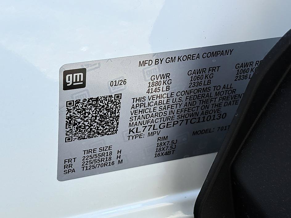 New 2026 Chevrolet Trax RS FWD image 21
