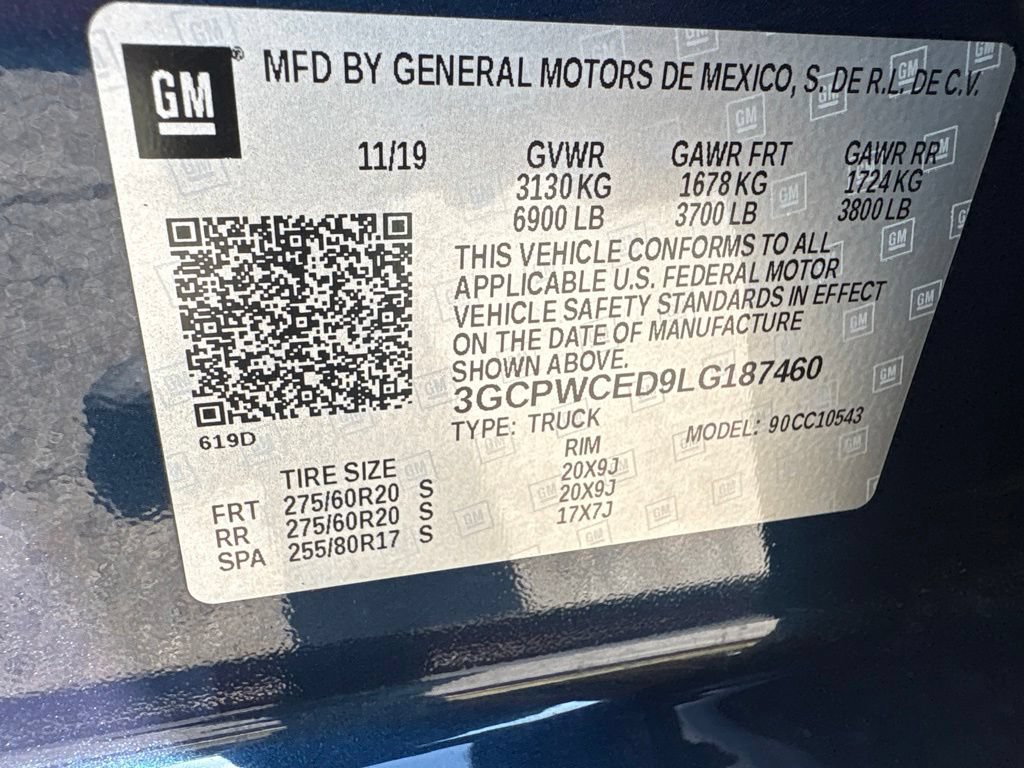 Used 2020 Chevrolet Silverado 1500 LT w/ Texas Edition RWD image 20