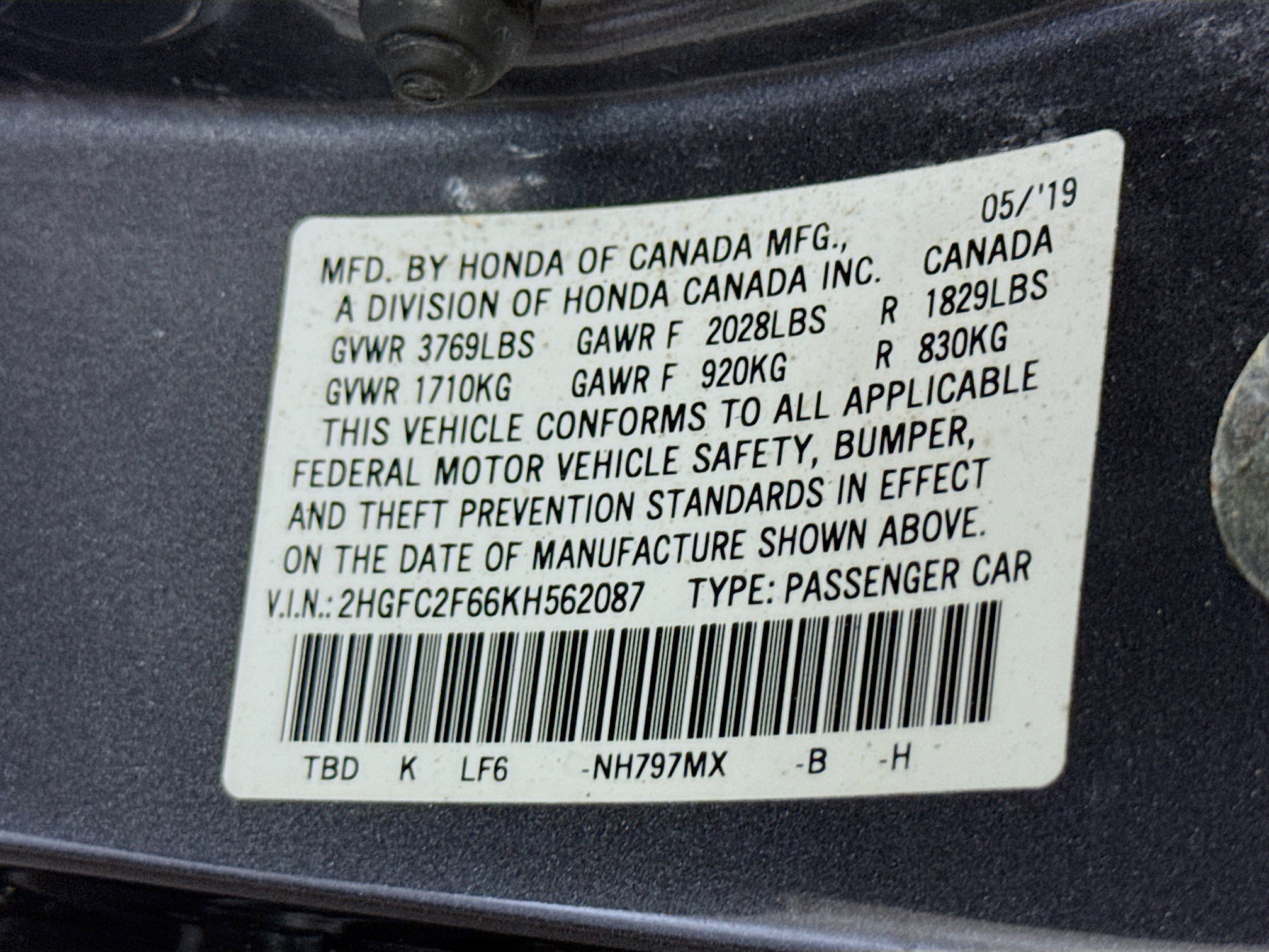 Used 2019 Honda Civic LX image 39