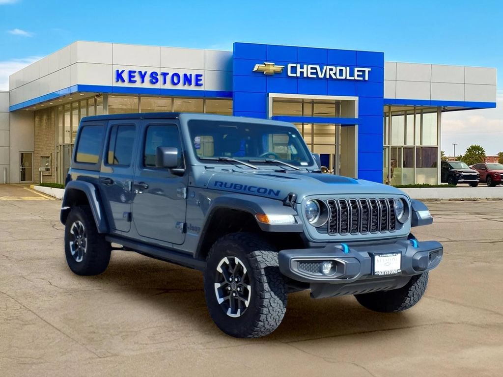 Used 2024 Jeep Wrangler Unlimited Rubicon 4xe AWD/4WD image 1