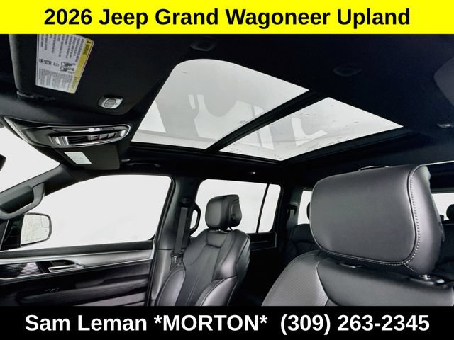 New 2026 Jeep Grand Wagoneer 4WD w/ Quick Order Packge 29V Upland image 23