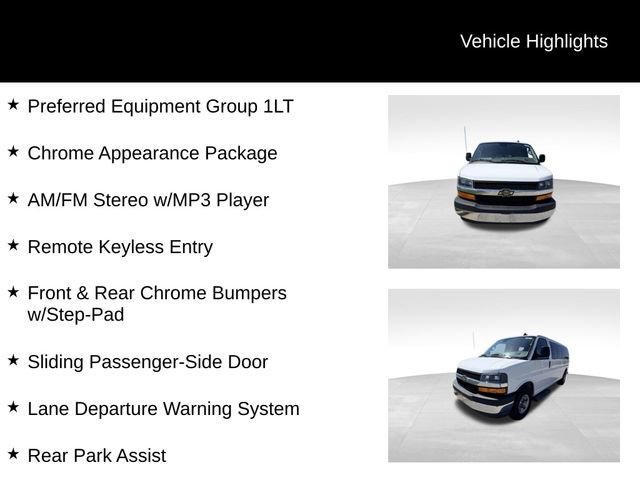 Used 2025 Chevrolet Express 3500 LT w/ LT Preferred Equipment Group RWD image 13