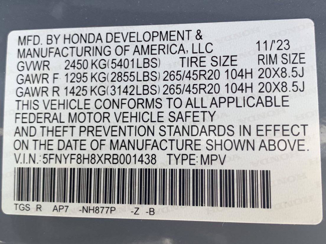 Certified 2024 Honda Passport Black Edition image 49