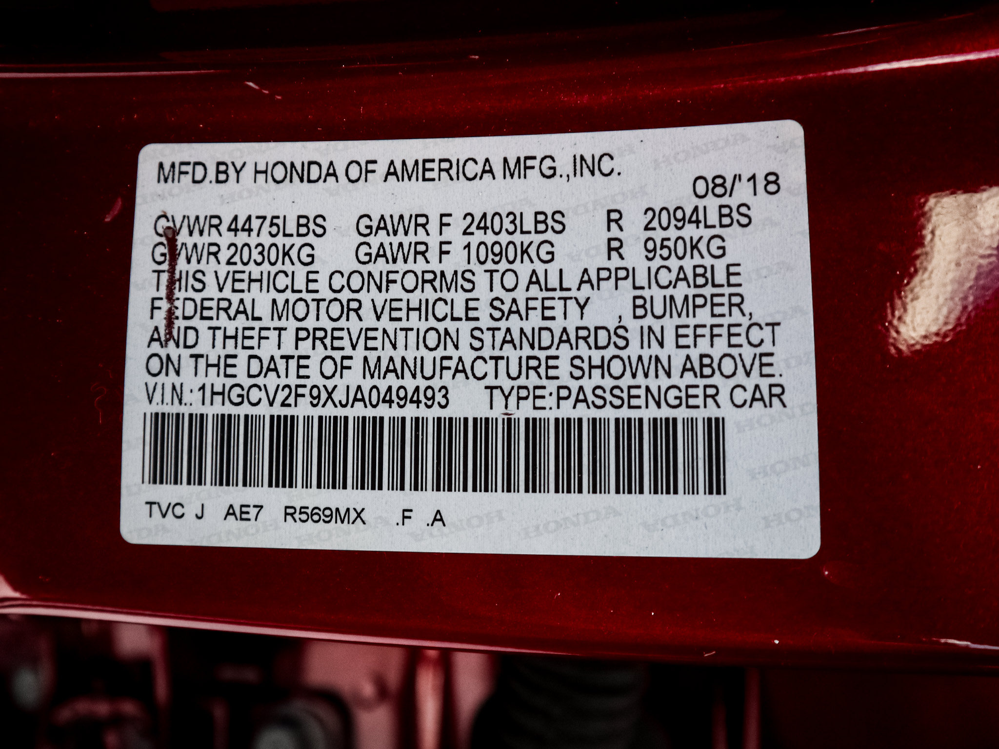 Used 2018 Honda Accord Touring image 35