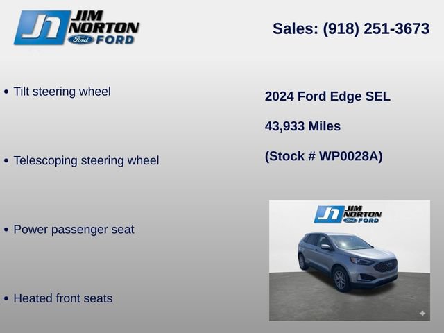 Used 2024 Ford Edge SEL AWD/4WD image 14