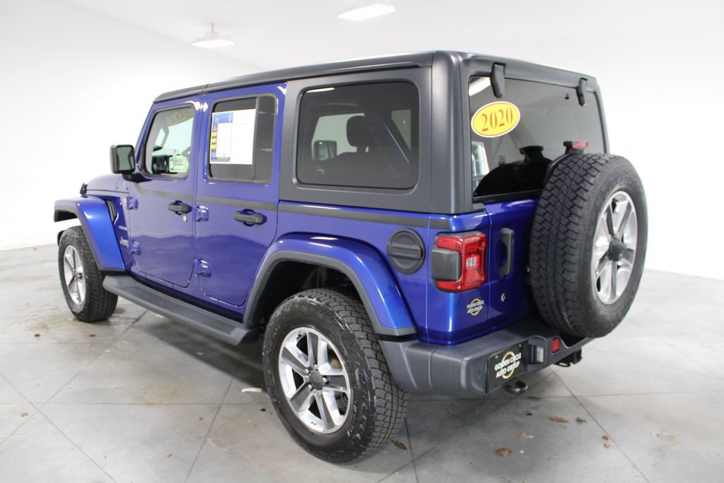 Used 2020 Jeep Wrangler Unlimited Sahara w/ LED Lighting Group image 7
