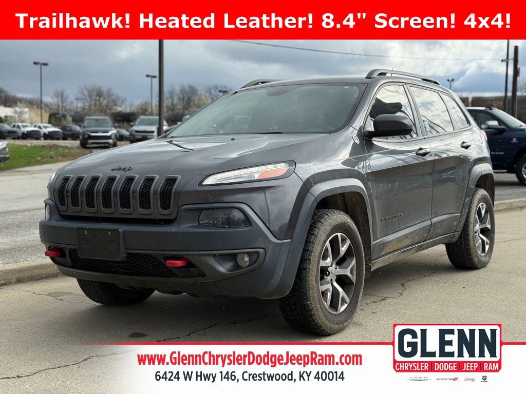 Used 2015 Jeep Cherokee Trailhawk w/ Cold Weather Group image 1