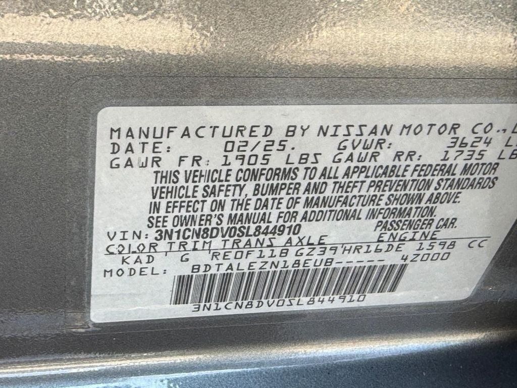 Used 2025 Nissan Versa S w/ Trunk Package FWD image 22