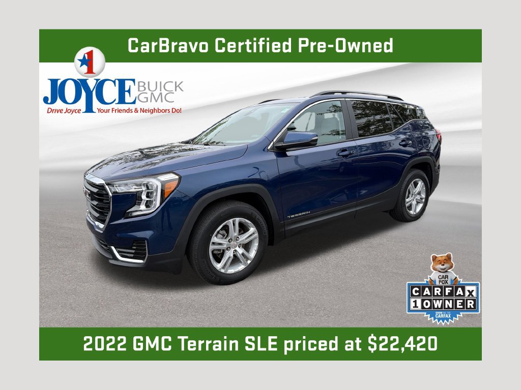Certified 2022 GMC Terrain SLE w/ Driver Convenience Package