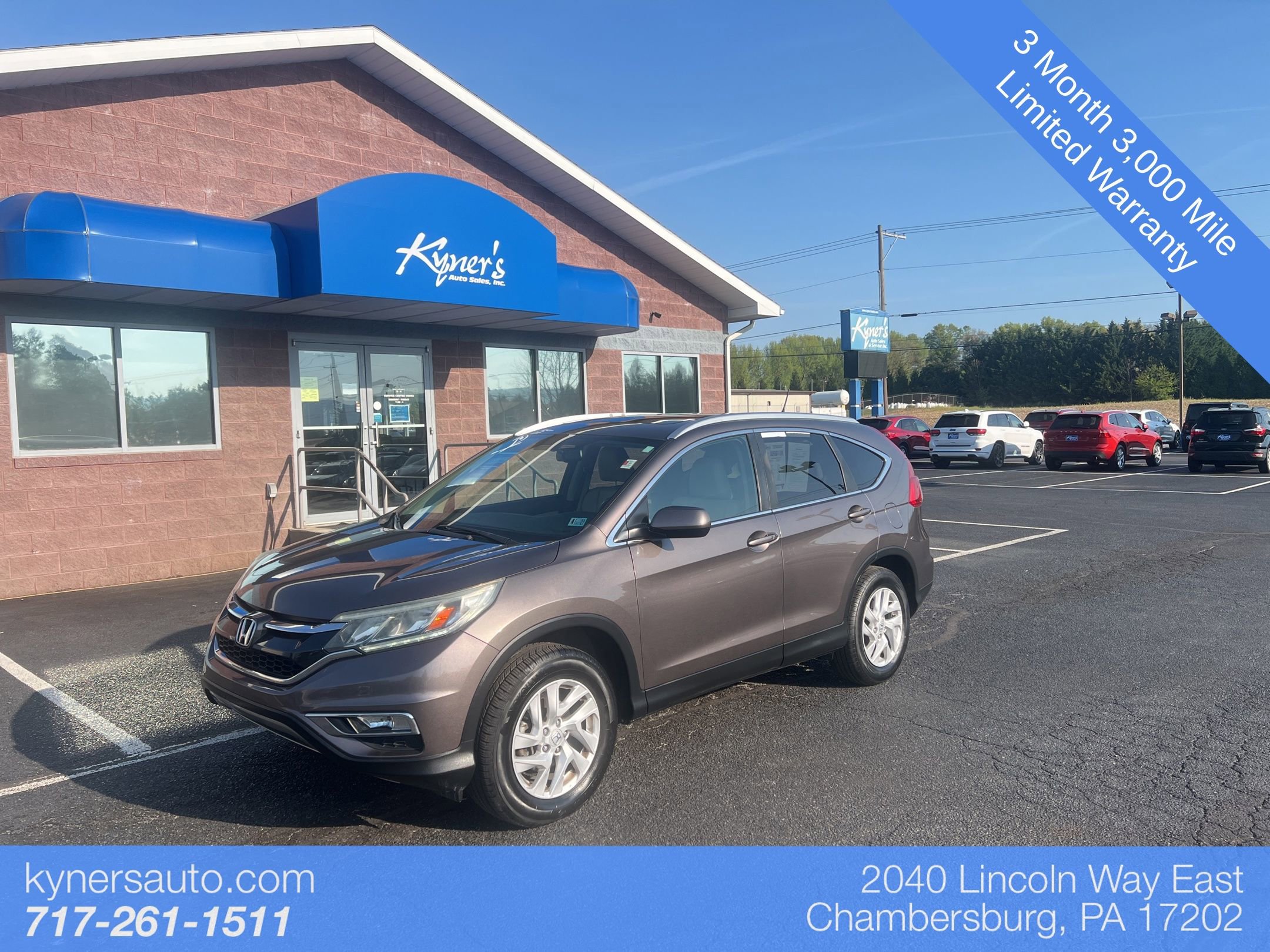 Used 2016 Honda CR-V EX-L