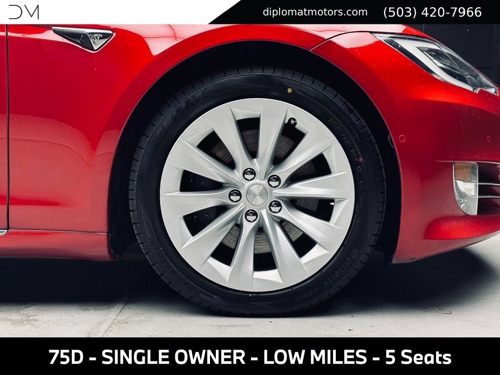 Used 2017 Tesla Model S 75D AWD/4WD image 40