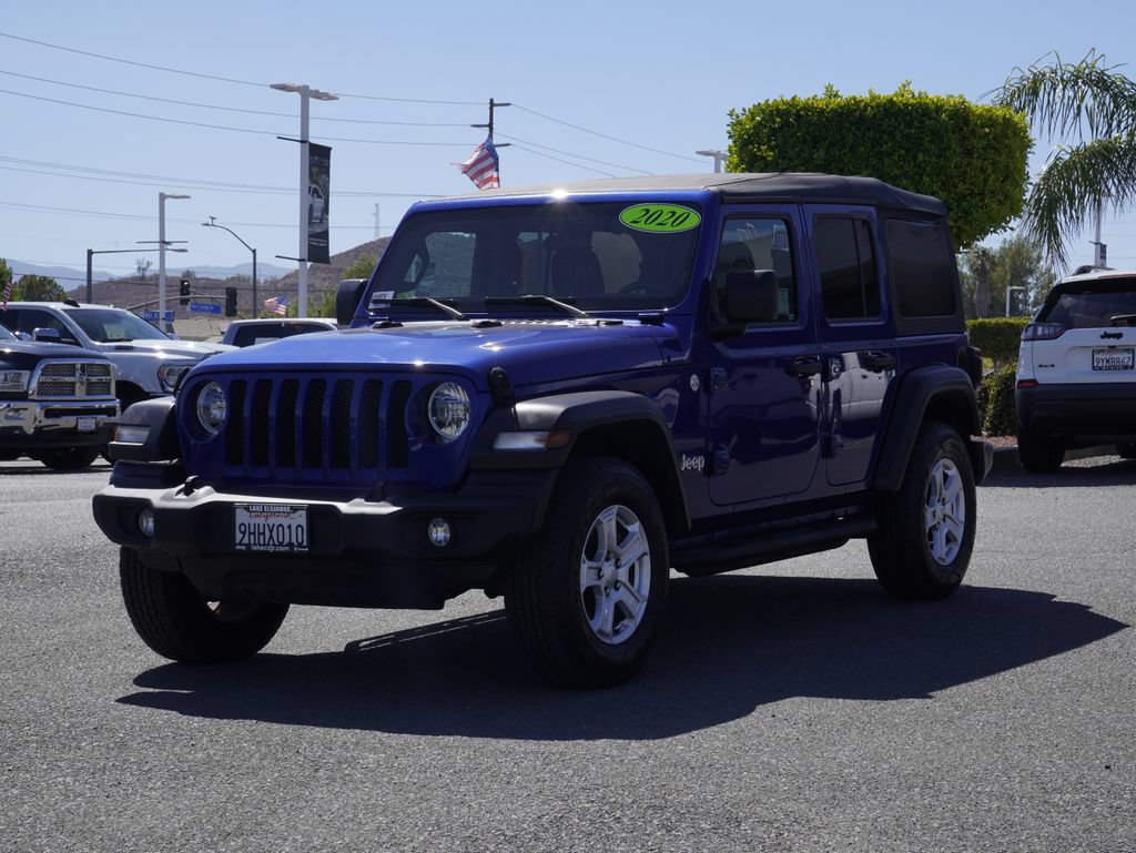 Certified 2020 Jeep Wrangler Unlimited Sport S AWD/4WD image 8