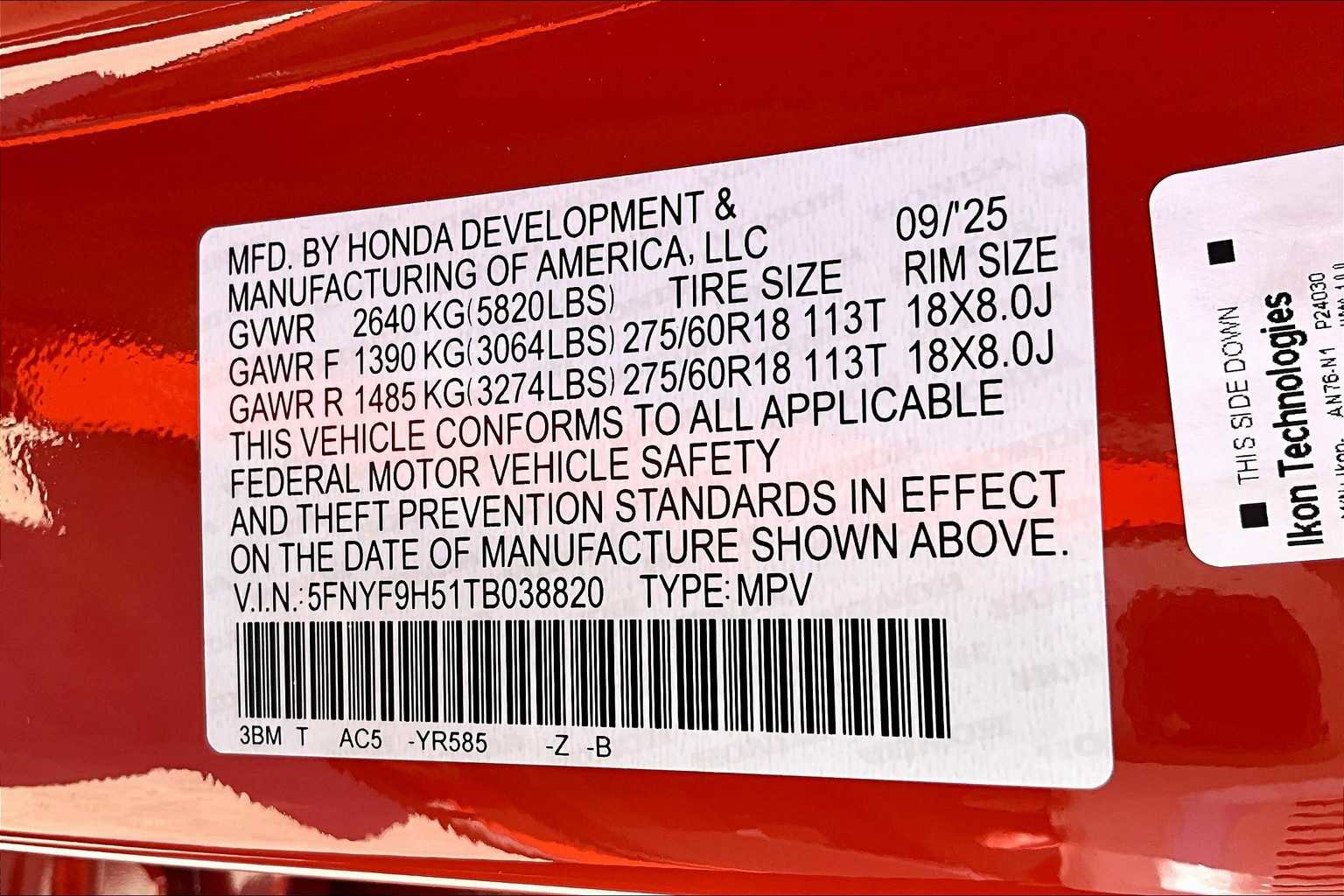 New 2026 Honda Passport TrailSport image 18