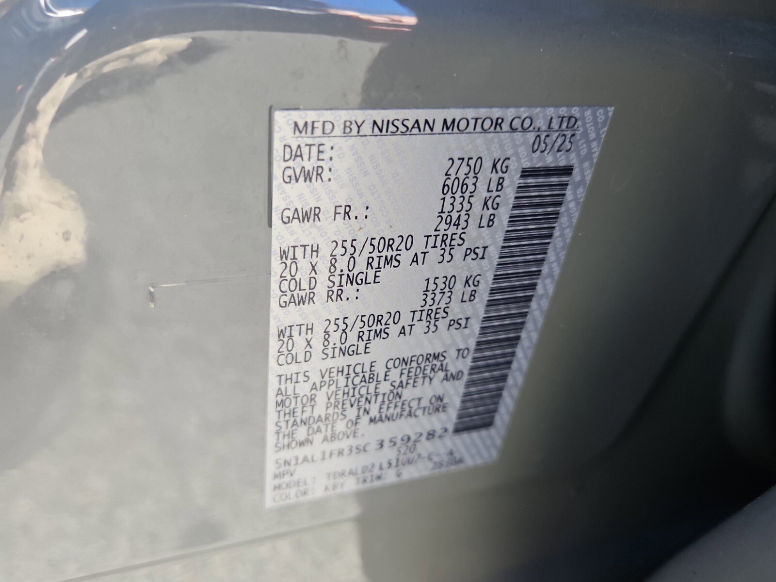 Certified 2025 INFINITI QX60 Luxe w/ Black Edition image 19