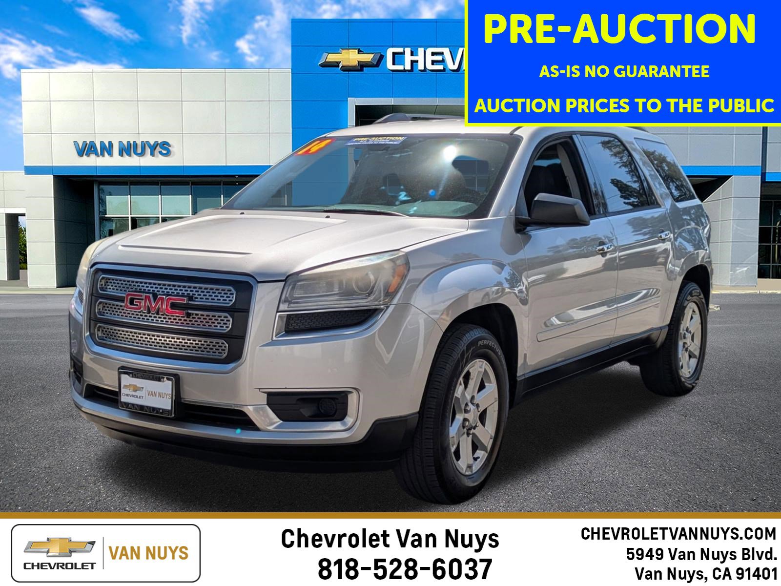 Used 2014 GMC Acadia SLE image 1