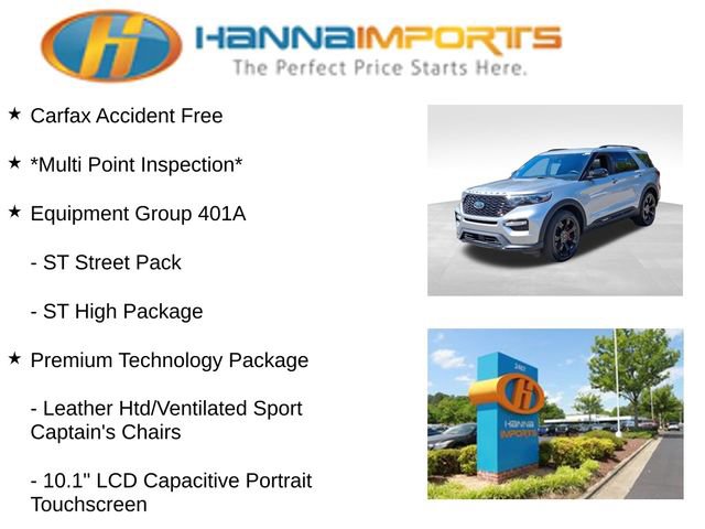 Used 2021 Ford Explorer ST w/ Equipment Group 401A image 8