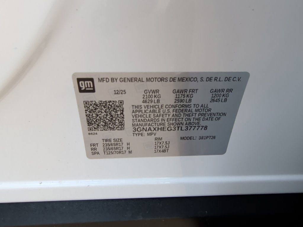 New 2026 Chevrolet Equinox LT w/ Safety and Technology Package image 44